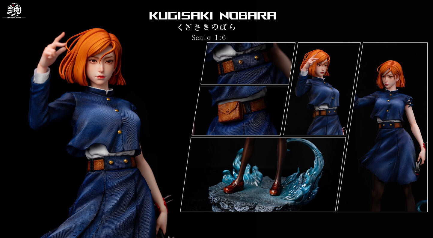 Preventa Resina Nobara Kugisaki Figura Jujutsu Kaisen Real World  Estudio