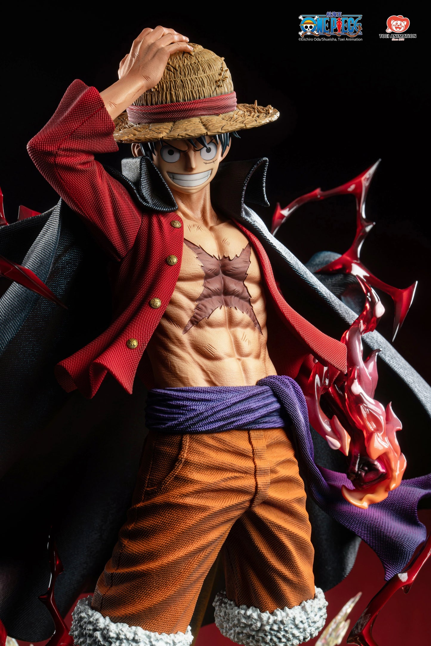 Preventa Resina Monkey D. Luffy Figura One Piece Jimei Palace (Licencia) Estudio