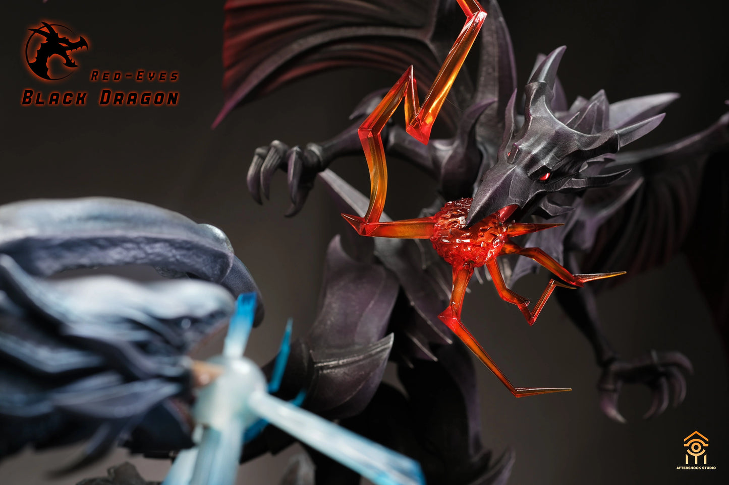 Preventa Resina Dragon de Ojos Azules & Rojos Figura Yu-Gi-Oh! Afterschok Estudio