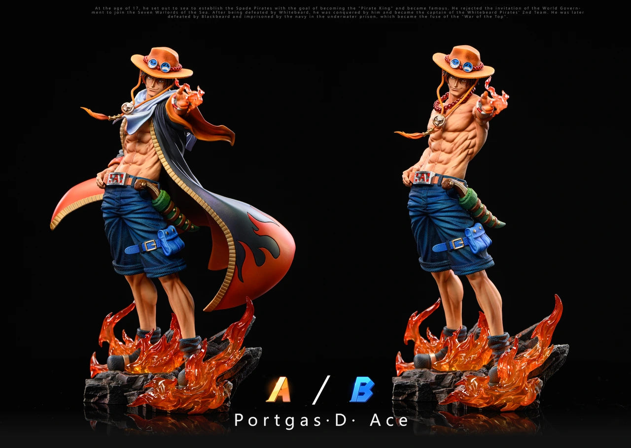 Preventa Resina Portgas D. Ace  Figura One Piece HX Estudio