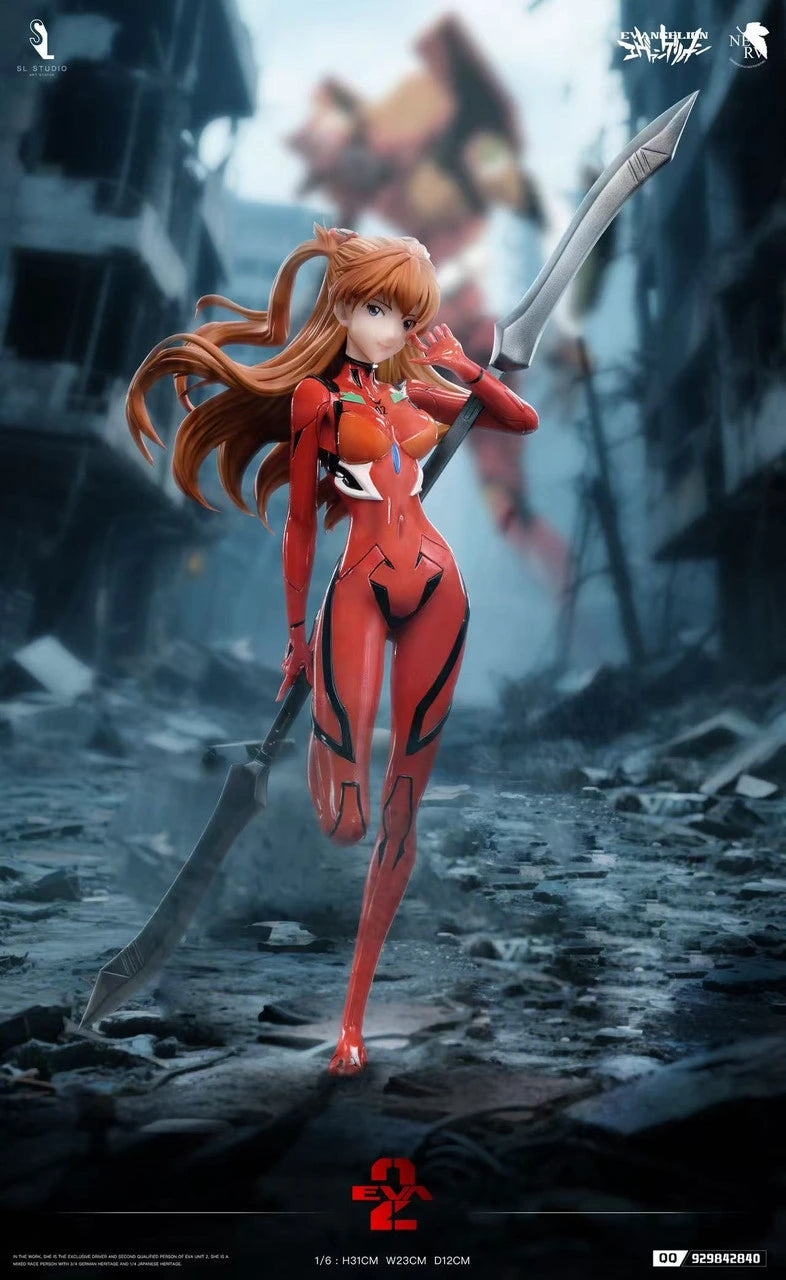 Preventa Resina Asuka Langley Figura Evangelion SL Estudio