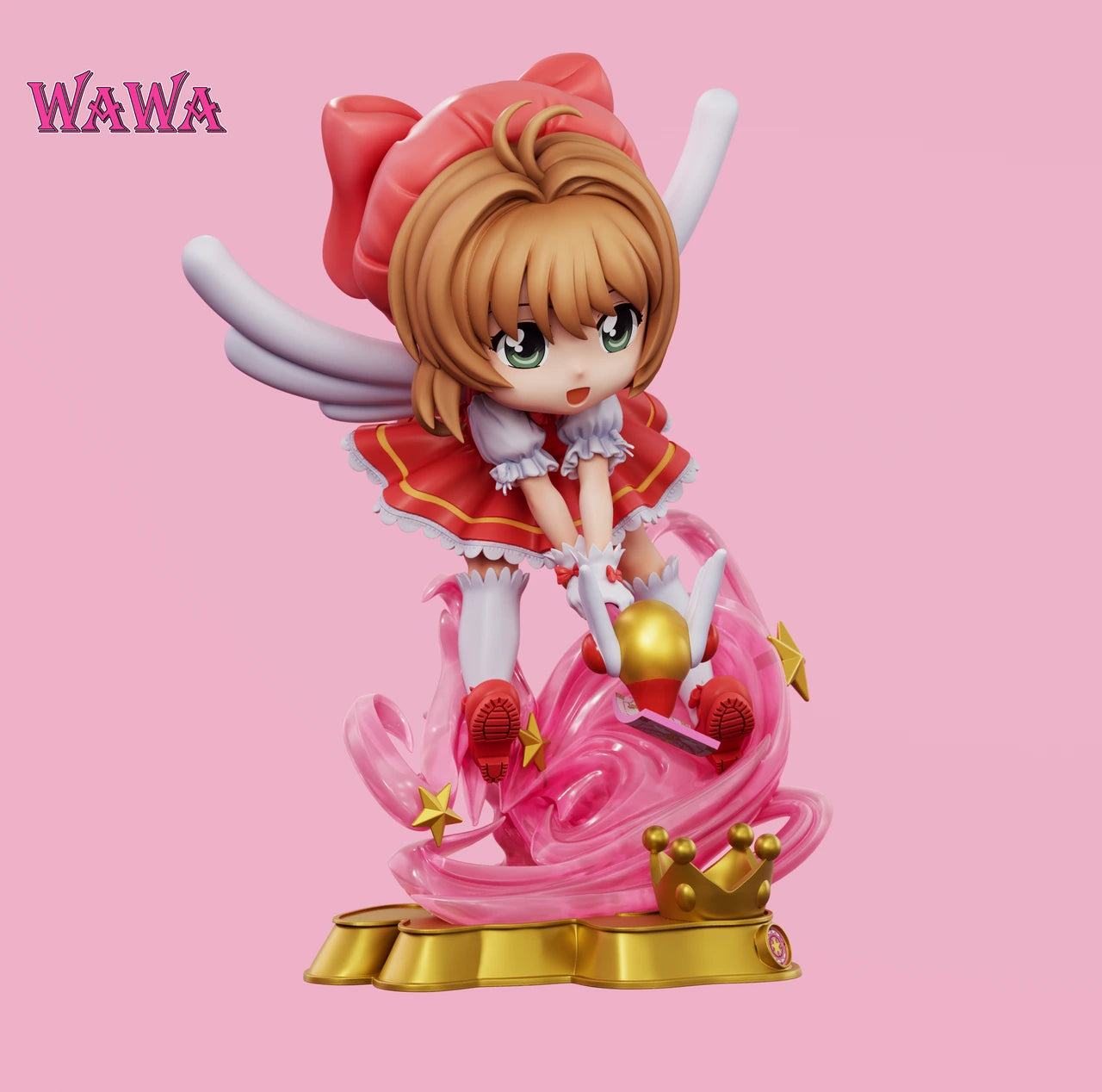Preventa Resina Sakura Kinomoto Figura Sakura Card Captor WAWA Estudio