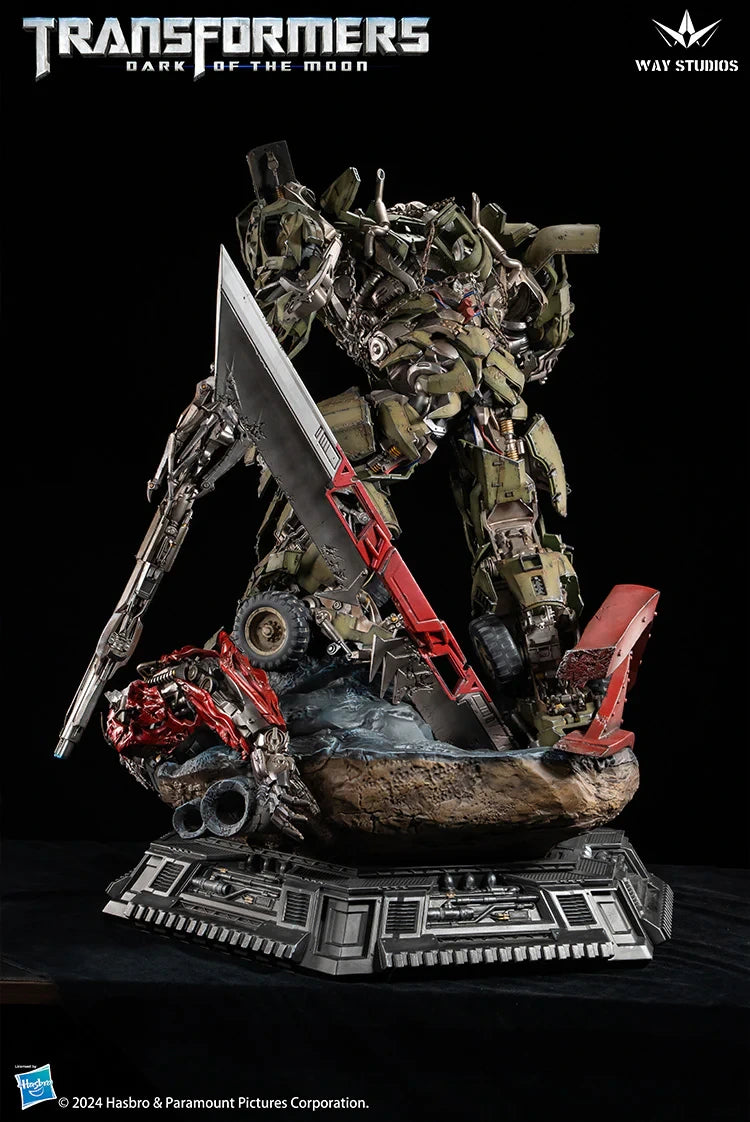 Preventa Resina Megatron Figura Transformers: El lado oscuro de la Luna Way Estudio