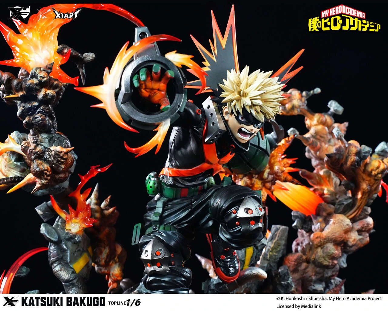 Preventa Resina Katsuki Bakugo & Midoriya Izuku Figura My Hero Academia XFirre & X1ART (Licencia) Estudio