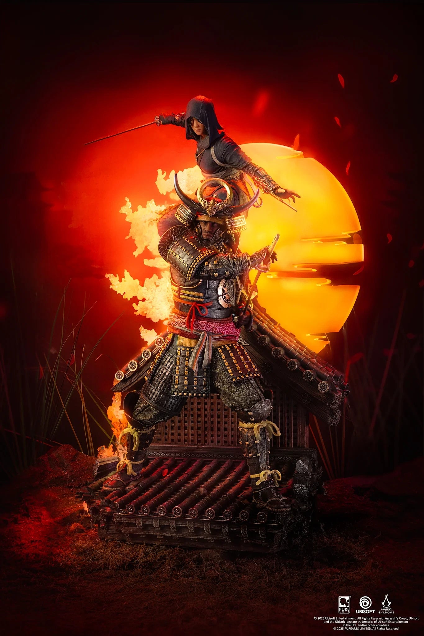 Preventa Resina Naoe & Yasuke Figura Assassin's Creed Shadows Pure Arts (Licencia) Estudio