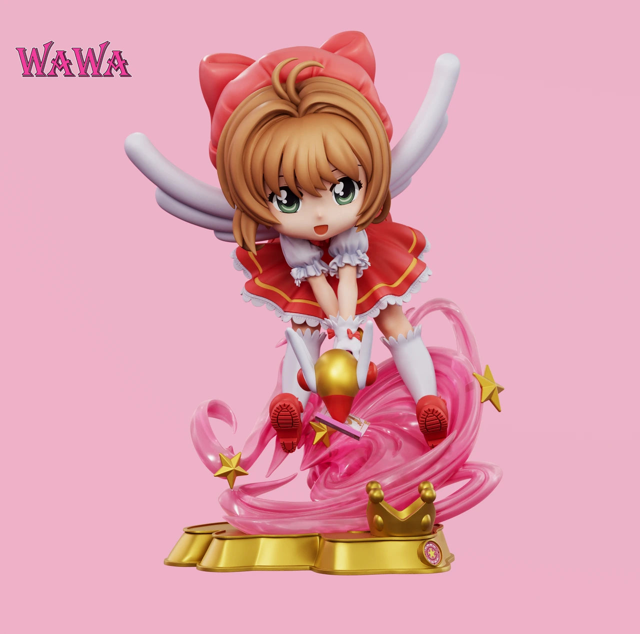 Preventa Resina Sakura Kinomoto Figura Sakura Card Captor WAWA Estudio