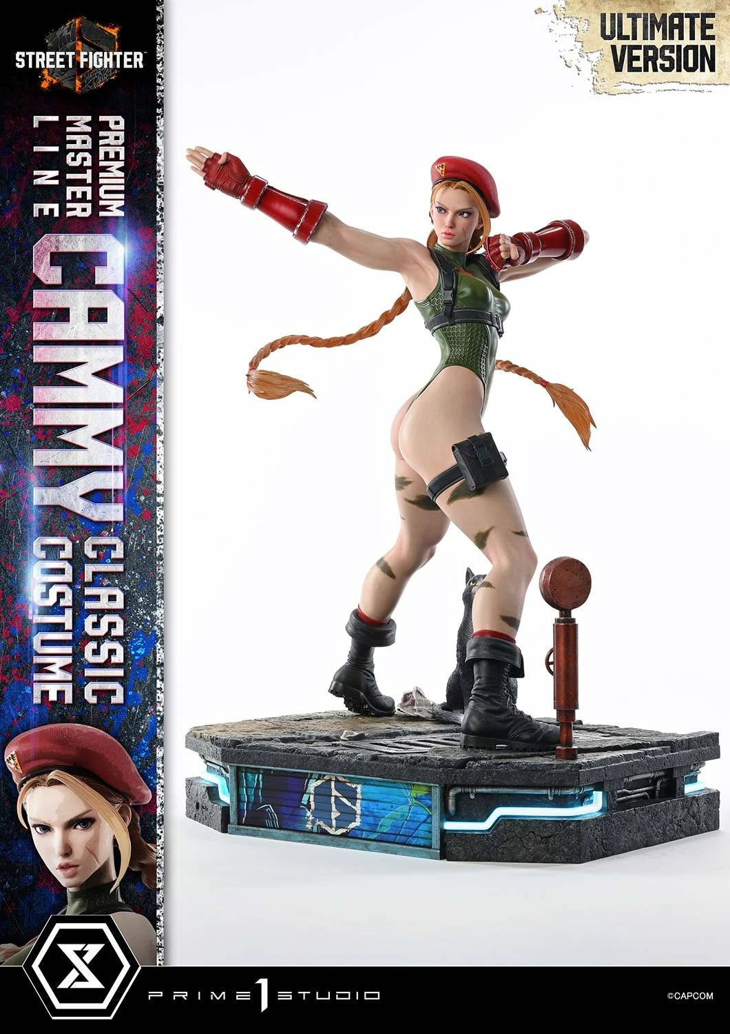 Preventa Resina Cammy Figura Street Fighter 1/4 Prime 1 Estudio (Licencia)