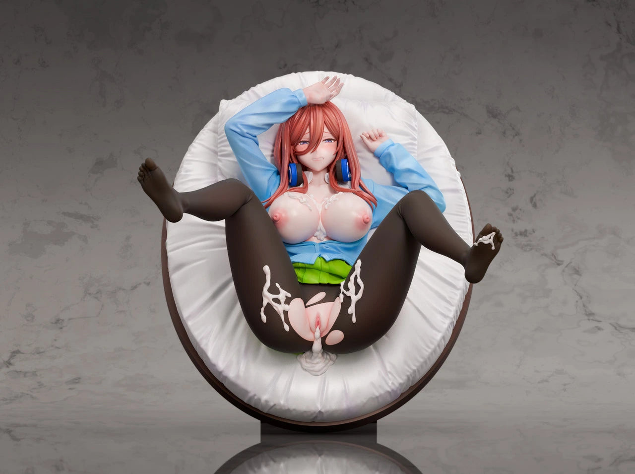 Preventa Resina Nakano Miku Figura Las Quintillizas NTR Estudio