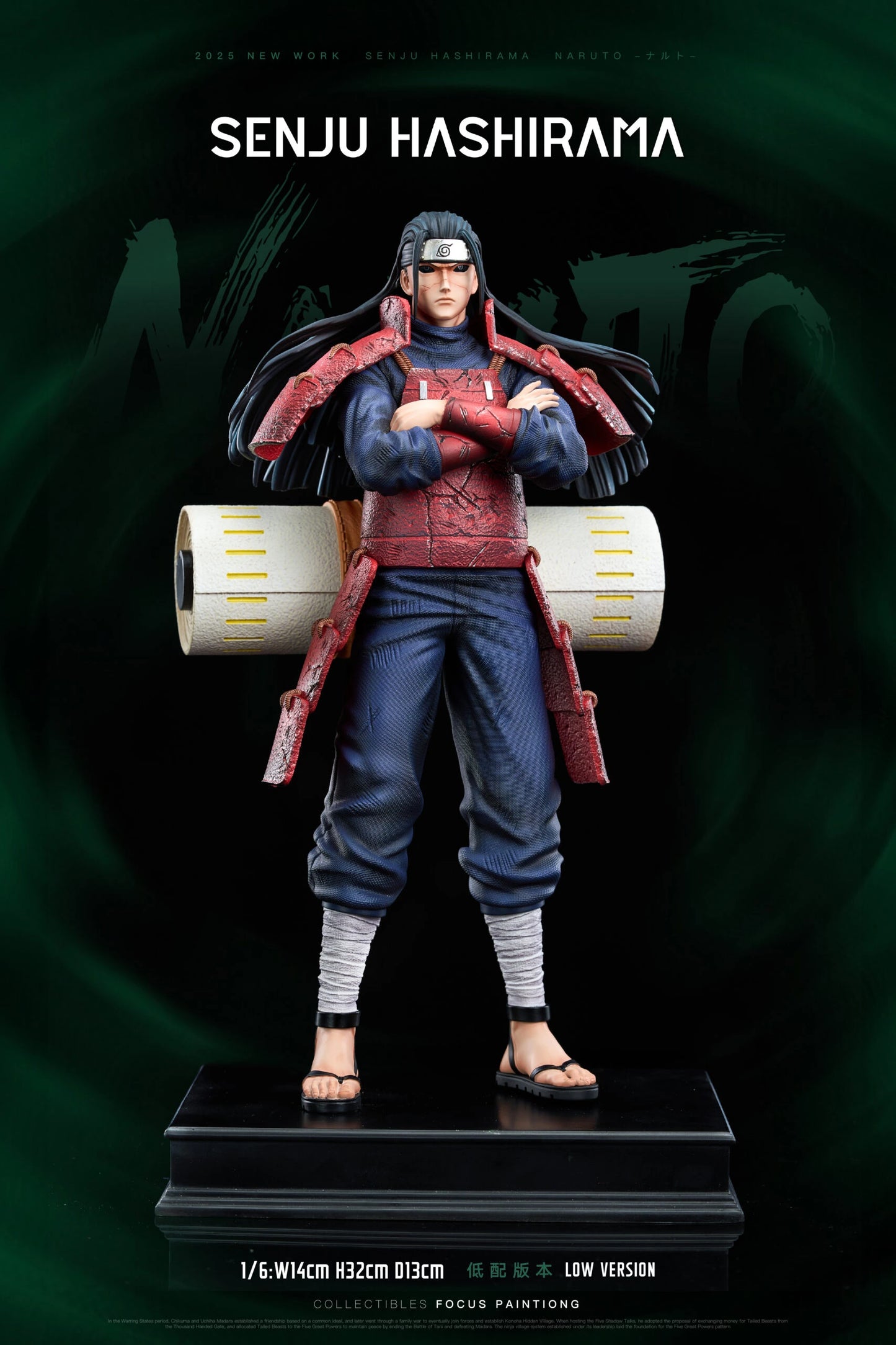 Preventa Resina Hashirama Figura Naruto T Lightron Estudio