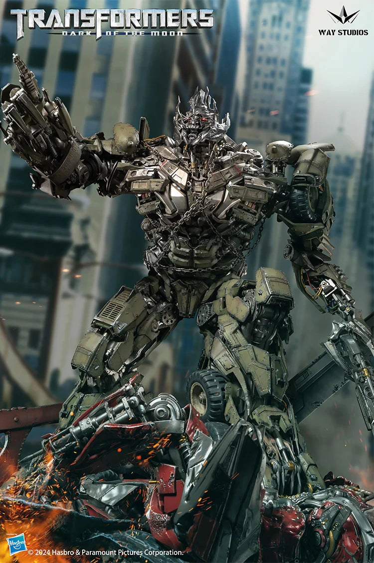 Preventa Resina Megatron Figura Transformers: El lado oscuro de la Luna Way Estudio