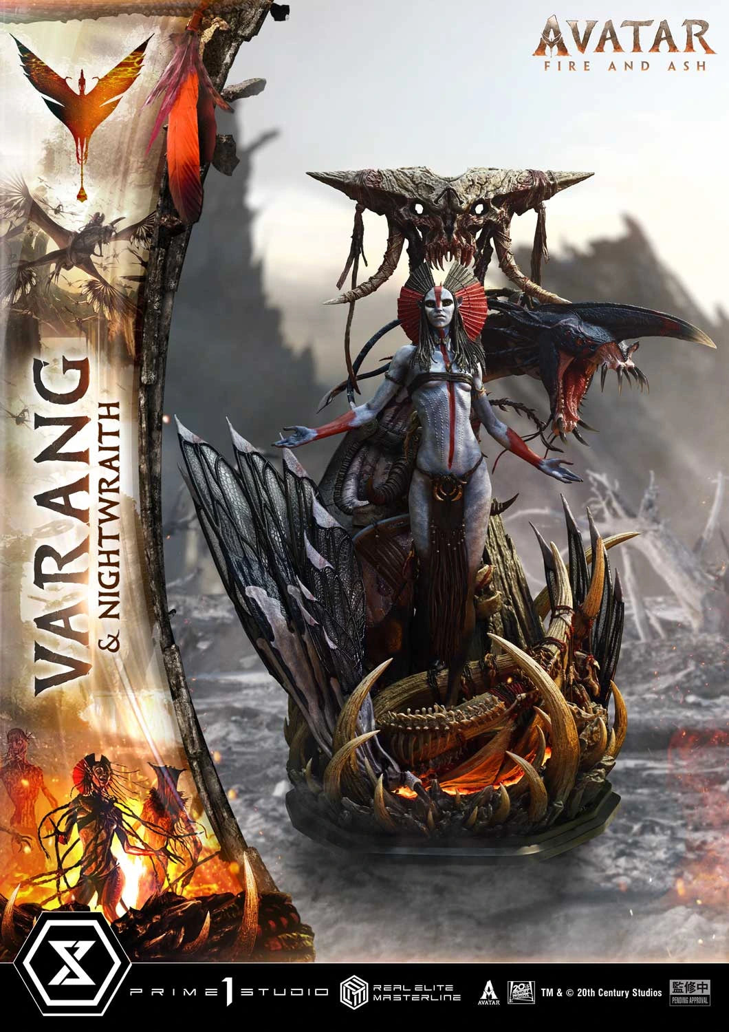 "Preventa Resina Varang & Nightwraith  Figura Avatar: Fire and Ash   Prime 1 (Licencia) Estudio"