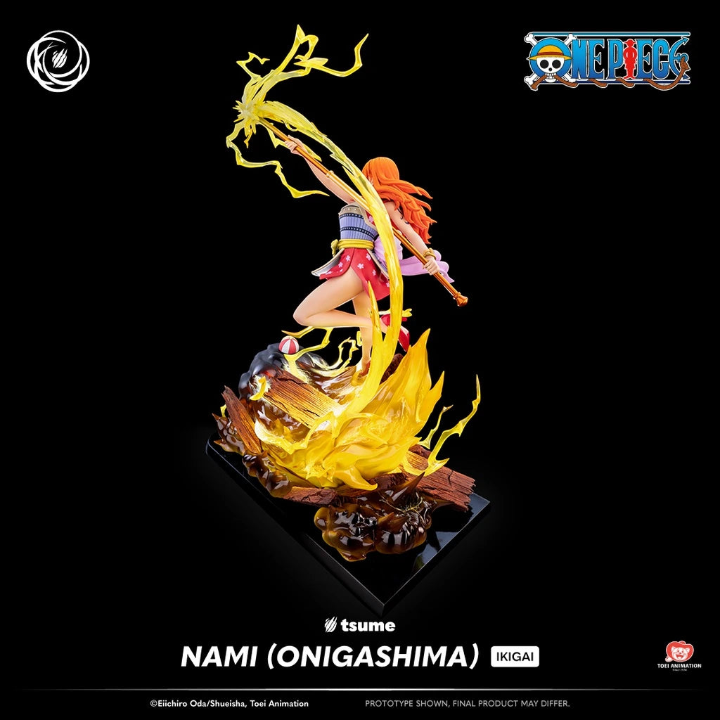 Preventa Resina Nami  Figura One Piece Tsume Art (Licencia) Estudio