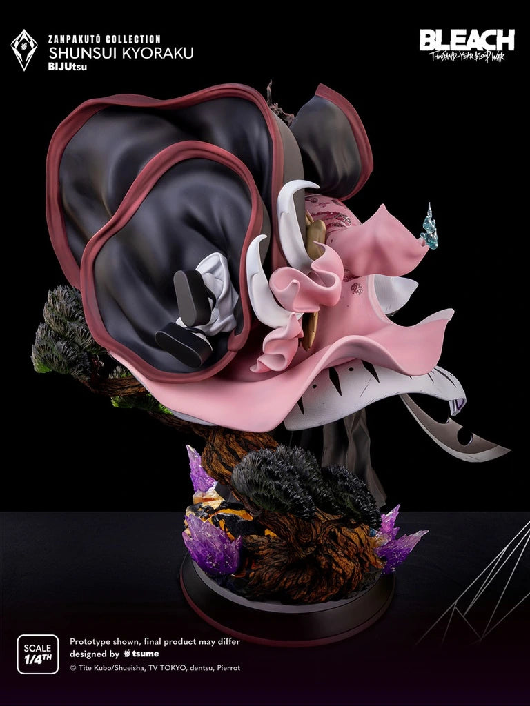 Preventa Resina Shunsui Kyoraku Figura Bleach Tsume Art (Licencia) Estudio