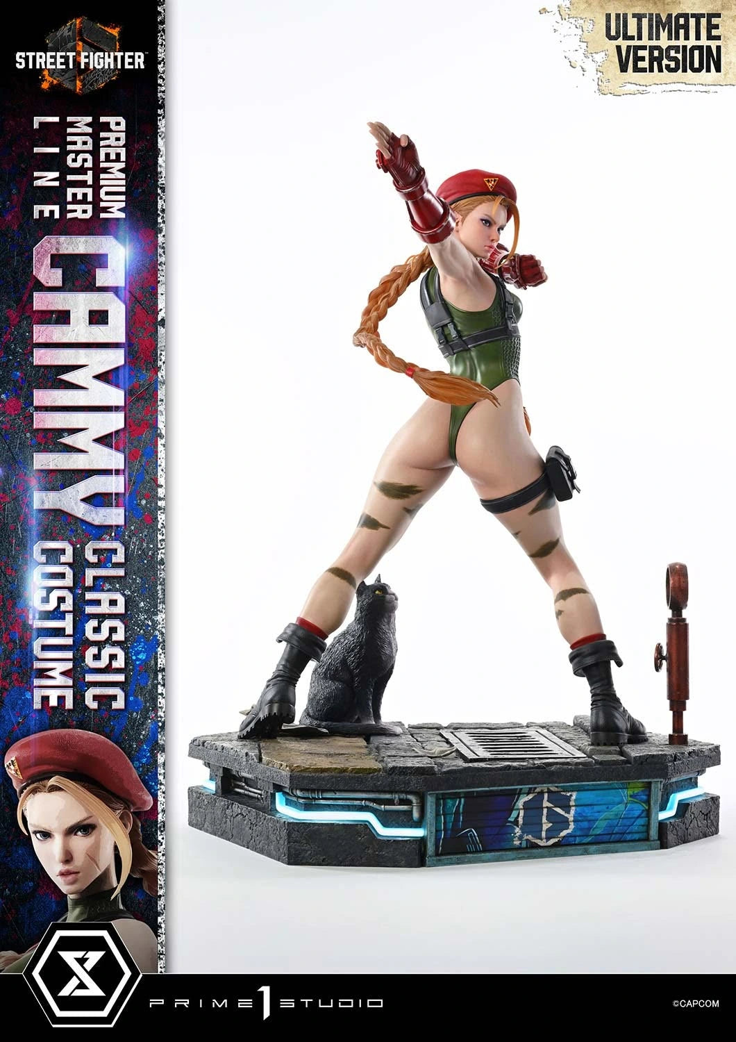 Preventa Resina Cammy Figura Street Fighter 1/4 Prime 1 Estudio (Licencia)
