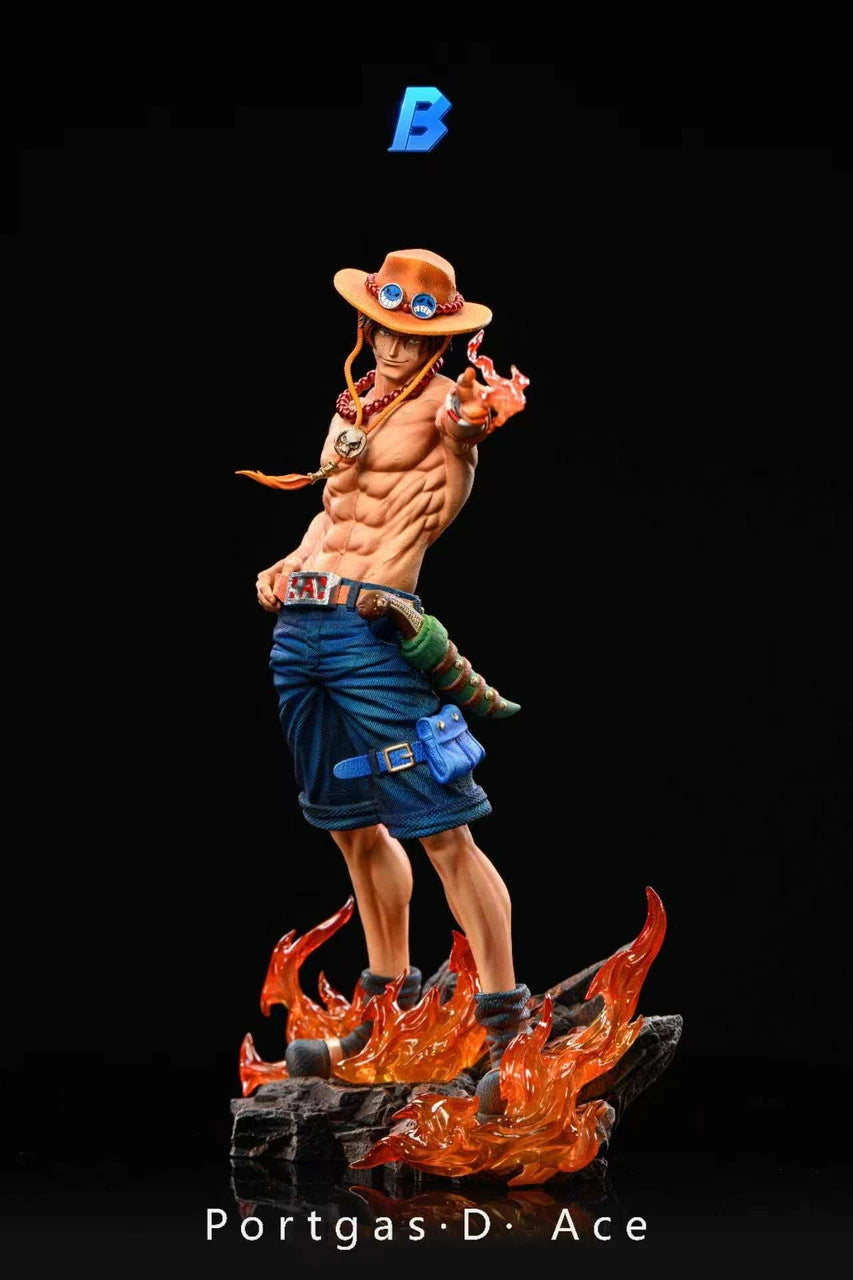 Preventa Resina Portgas D. Ace  Figura One Piece HX Estudio