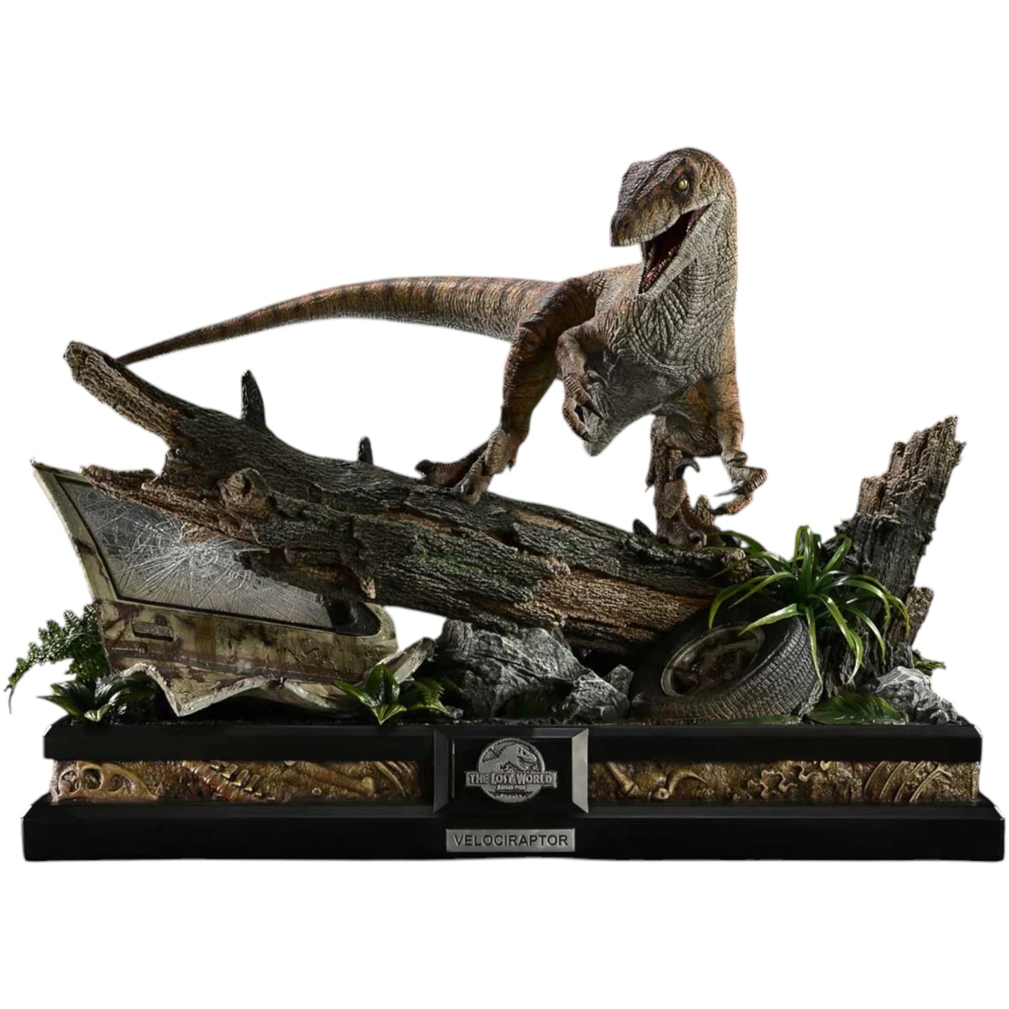 Preventa Resina Velociraptor Figura El mundo perdido: Jurassic Park  Prime 1 (Licencia) Estudio