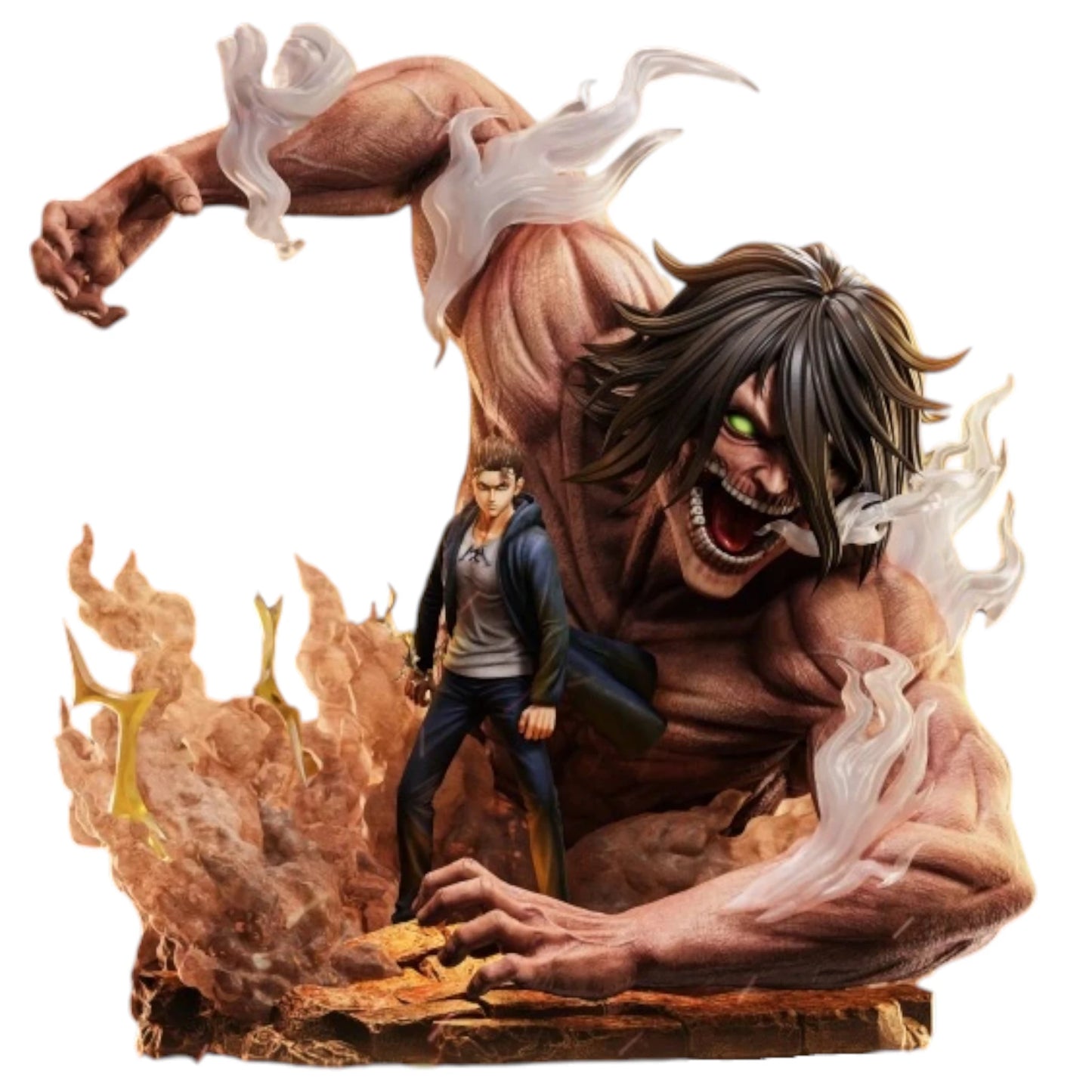Preventa Resina Eren Yeager Figura Attack On Titan Void Estudio
