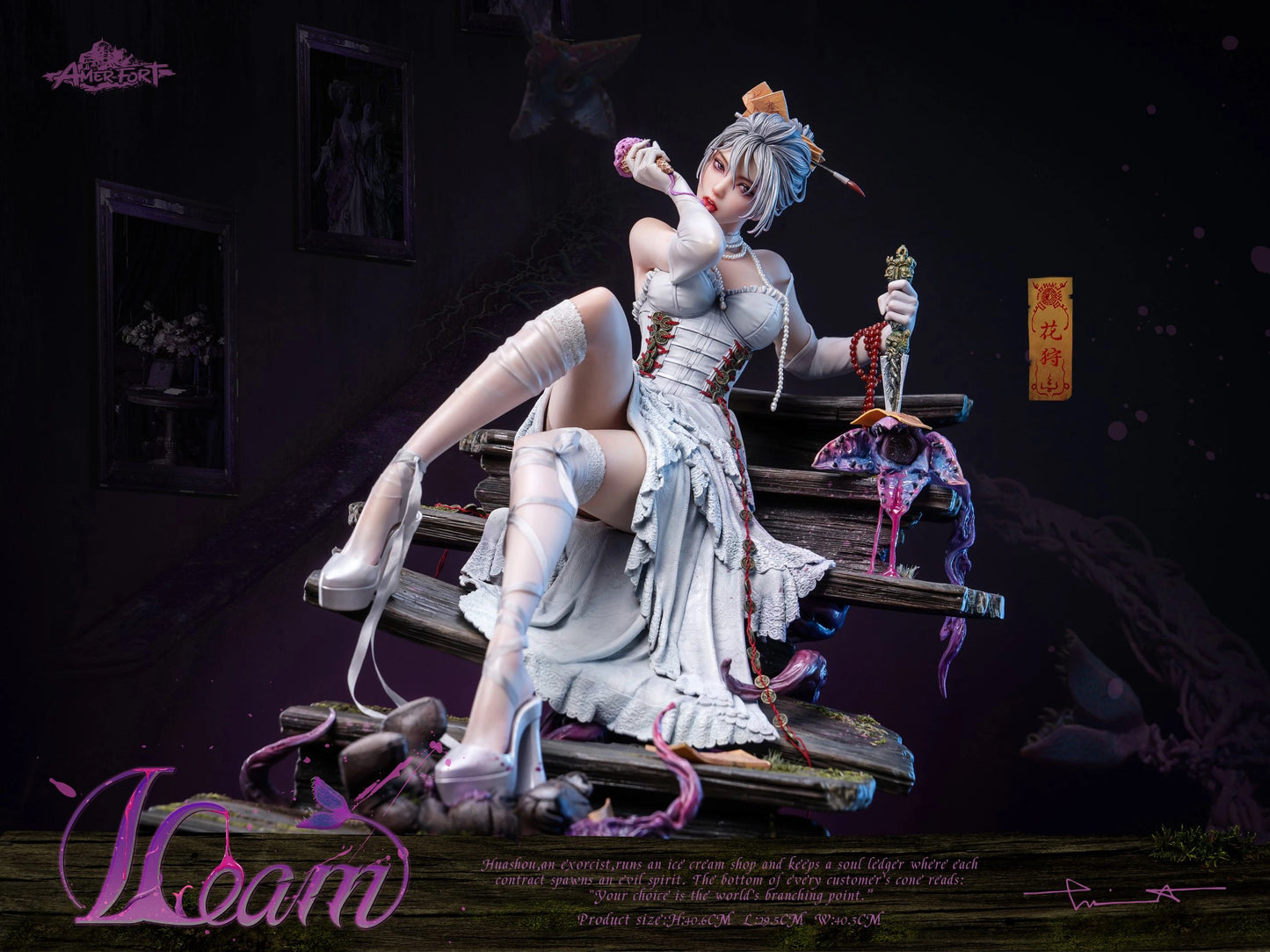 Preventa Resina ICream Figura Original Series PIJI & Amefort (Licencia) Estudio