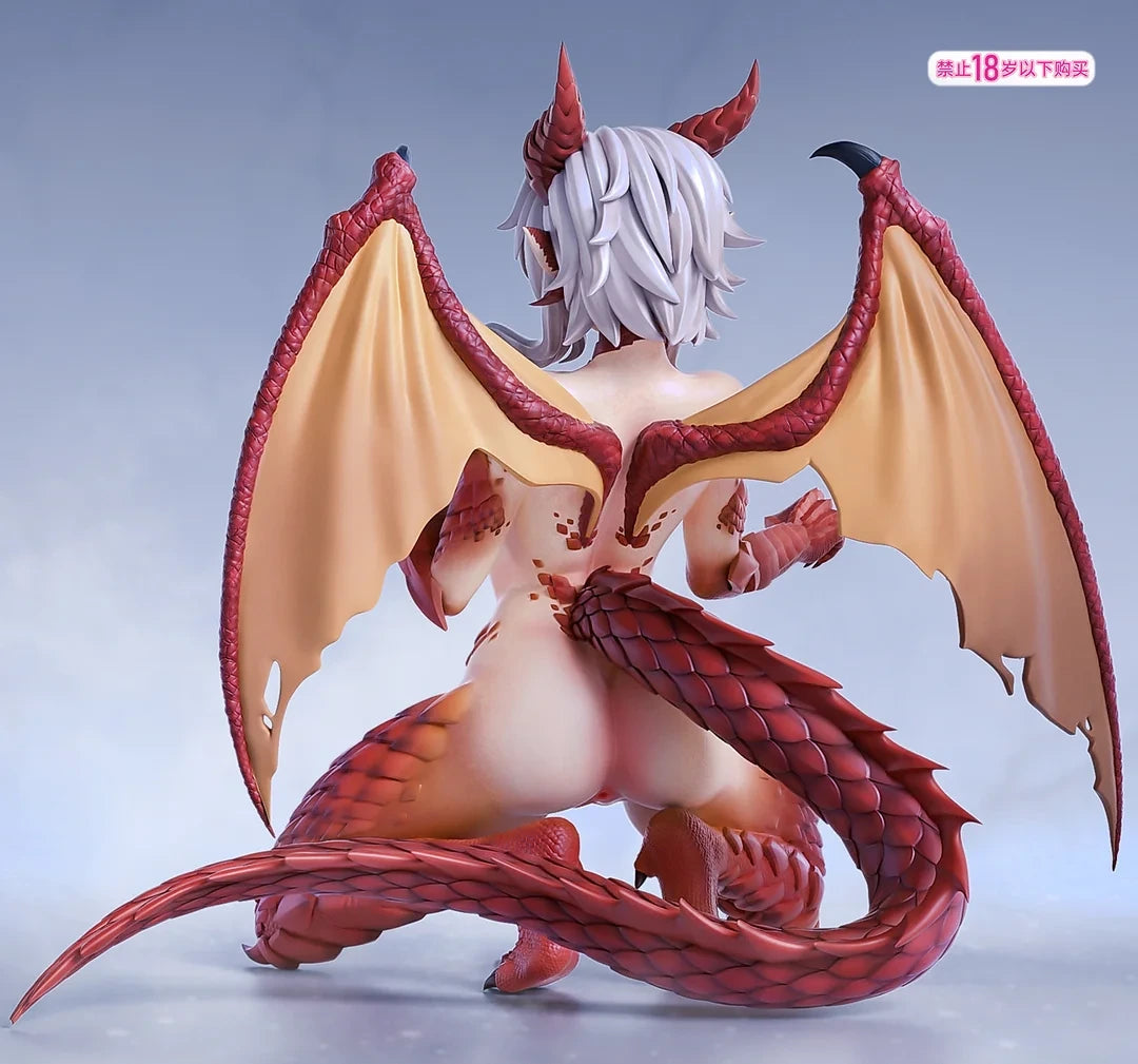 Preventa Resina Dragon Girl Figura Original Series Liang Ri Estudio