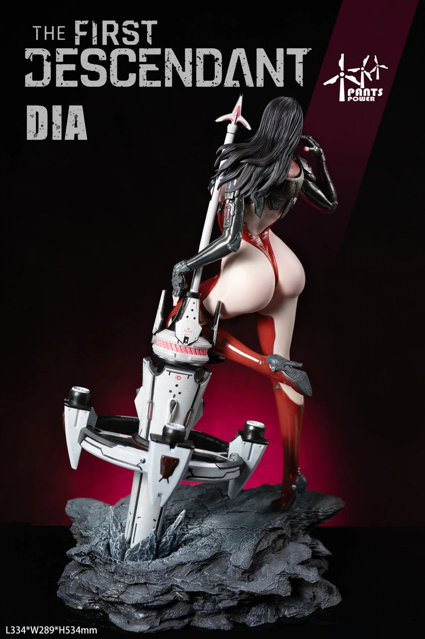 Preventa Resina Dia Figura The First Descendant 1/4 Pants Power  Estudio