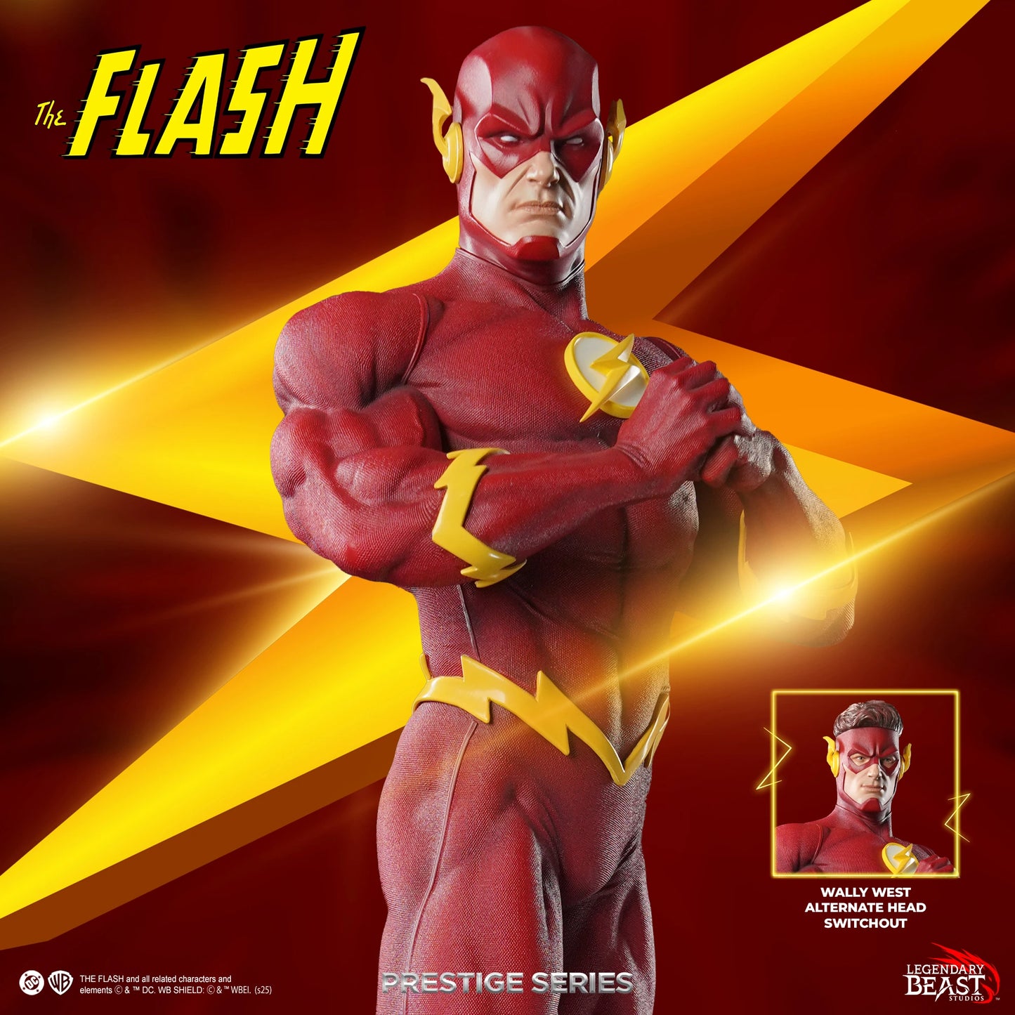 Preventa Resina Wally West Figura The Flash Legendary Beast (Licencia) Estudio