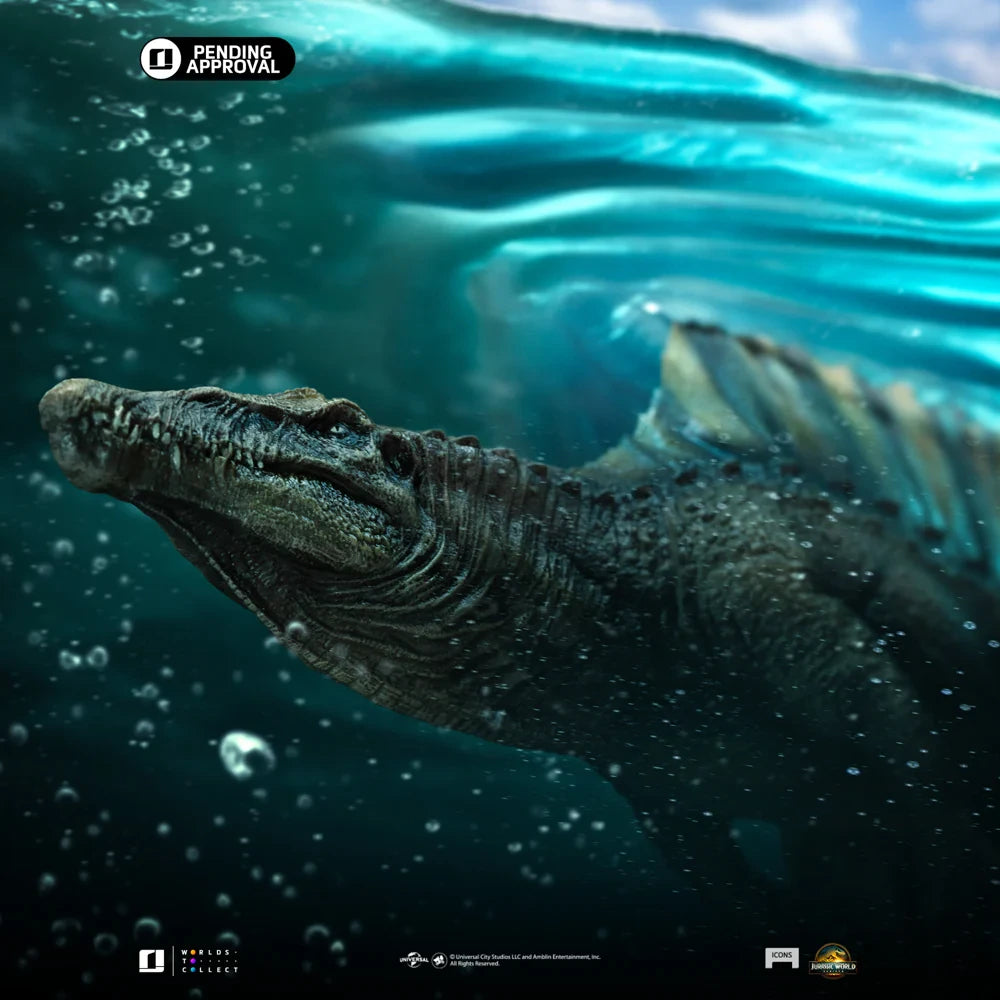 Preventa Resina Spinosaurus Figura Jurassic World: Renace  Iron (Licencia) Estudio