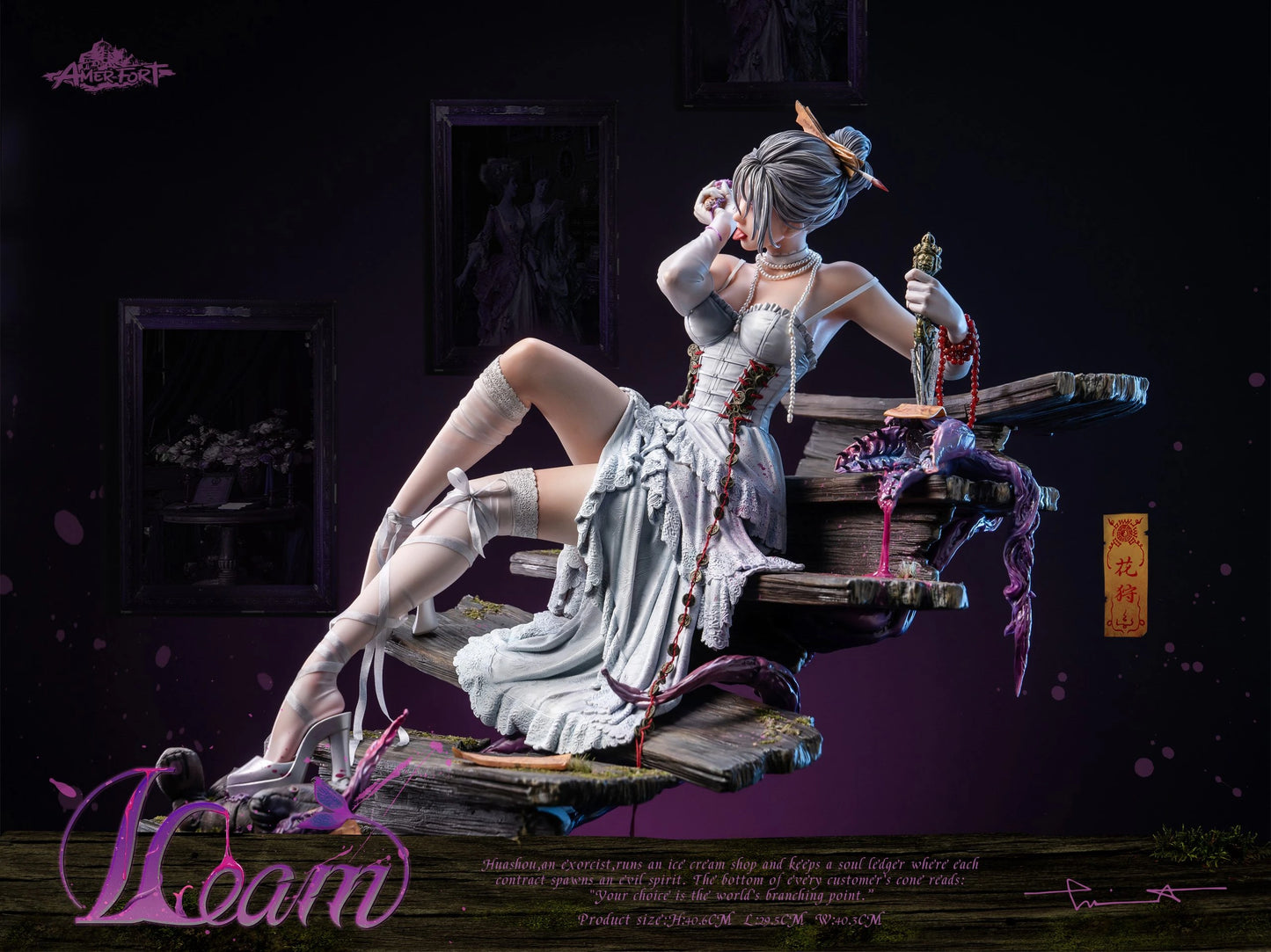 Preventa Resina ICream Figura Original Series PIJI & Amefort (Licencia) Estudio