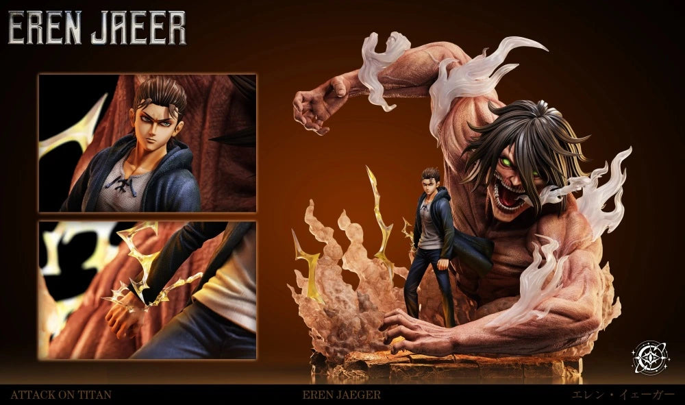 Preventa Resina Eren Yeager Figura Attack On Titan Void Estudio