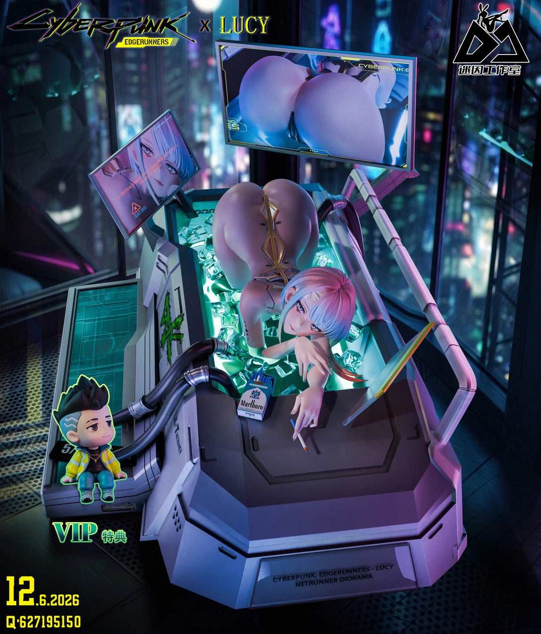 Preventa Resina Lucy Figura Cyberpunk: Edgerunners 1/6 MiYin Estudio