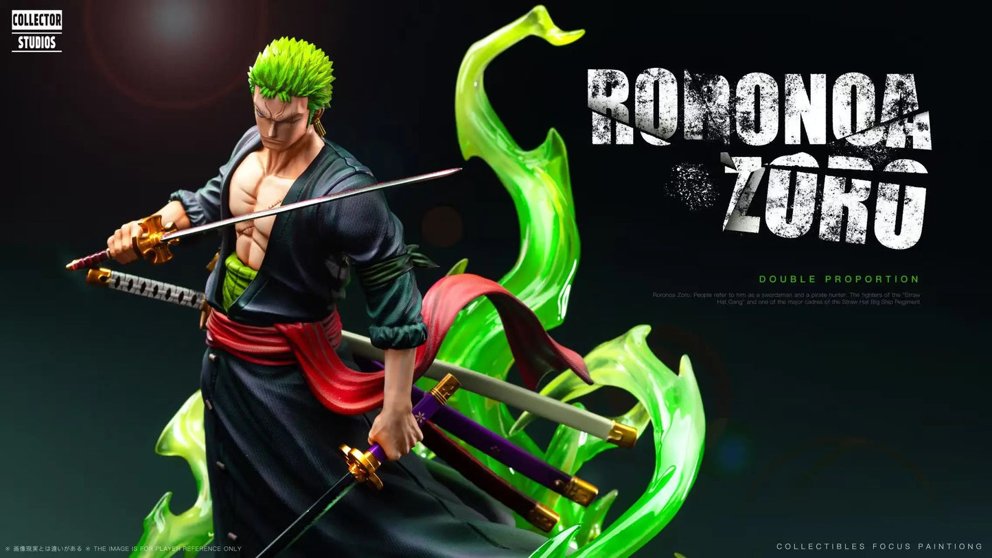 Preventa Resina Roronoa Zoro Figura One Piece Collector  Estudio