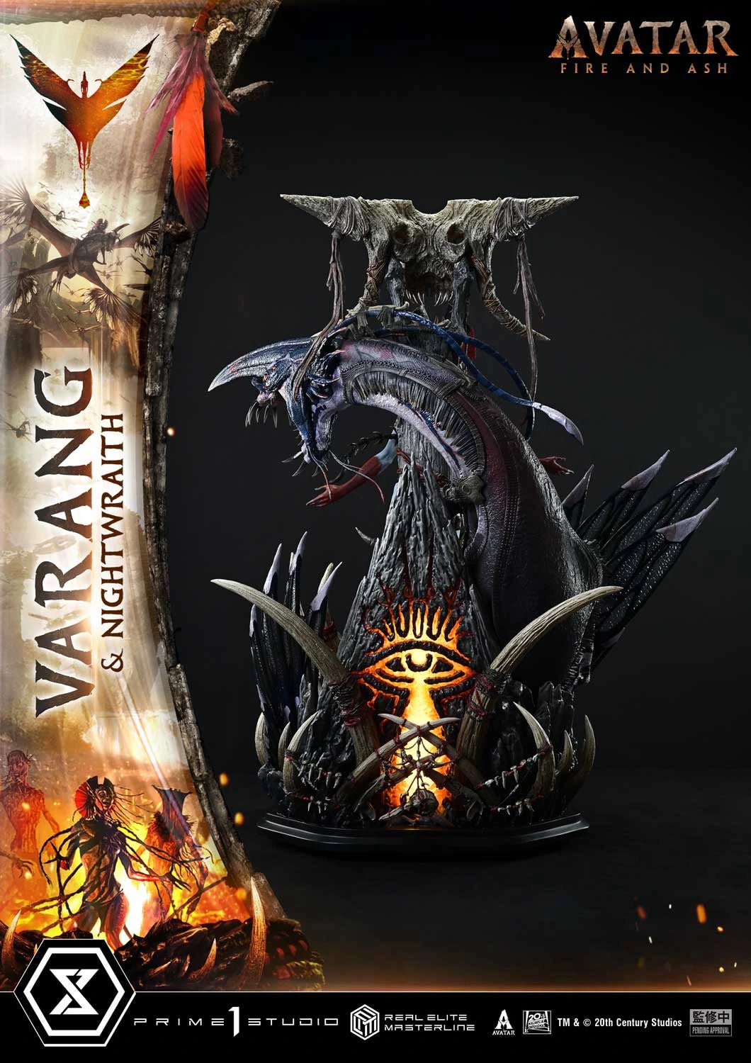 "Preventa Resina Varang & Nightwraith  Figura Avatar: Fire and Ash   Prime 1 (Licencia) Estudio"