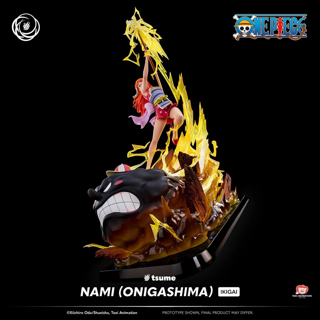 Preventa Resina Nami  Figura One Piece Tsume Art (Licencia) Estudio