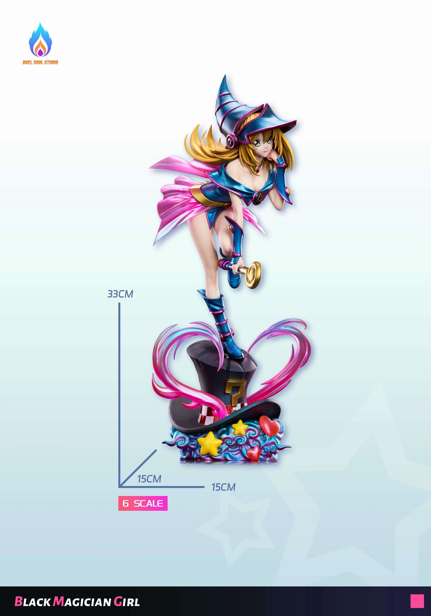 Preventa Resina Maga Oscura Figura Yu-Gi-Oh! DuelSoul Estudio