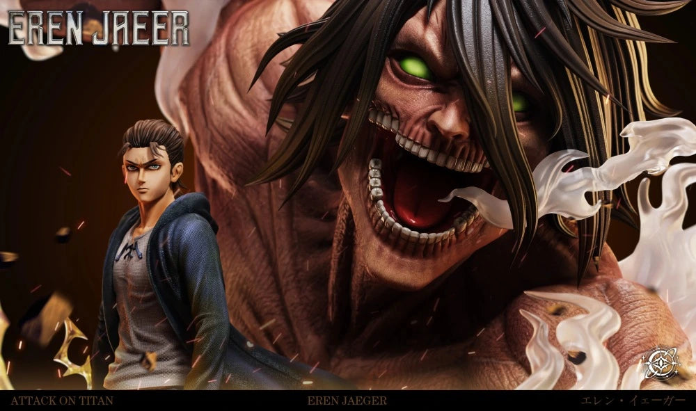 Preventa Resina Eren Yeager Figura Attack On Titan Void Estudio