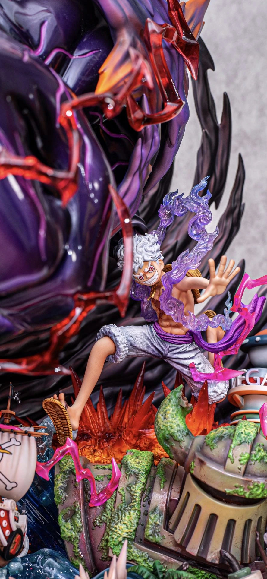 Preventa Resina Luffy "Gear 5" Figura One Piece Seven Estudio