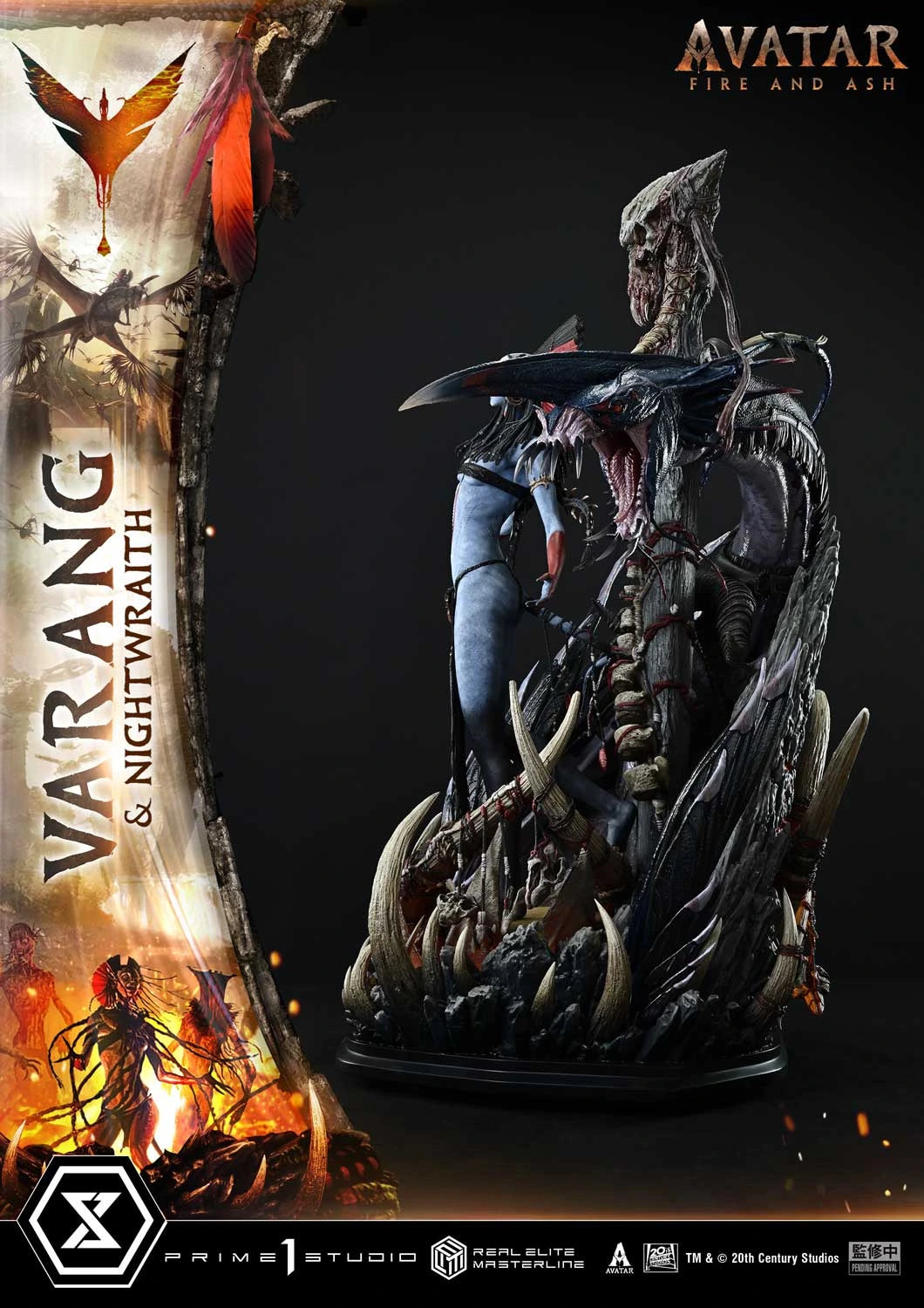 "Preventa Resina Varang & Nightwraith  Figura Avatar: Fire and Ash   Prime 1 (Licencia) Estudio"