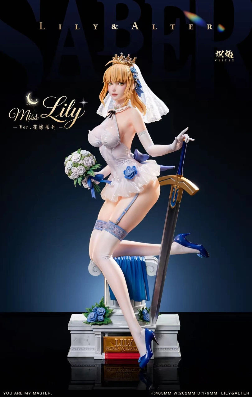 Preventa Resina Lily o Saber Figura Fate/Stay Night ChiYan Estudio