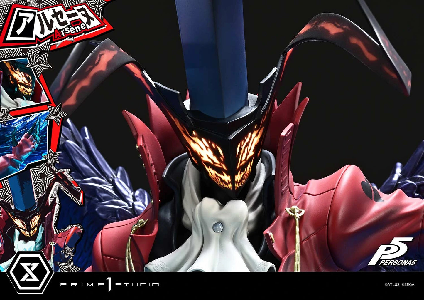 Preventa Resina Arsène  Figura Persona 5 Prime 1 (Licencia) Estudio