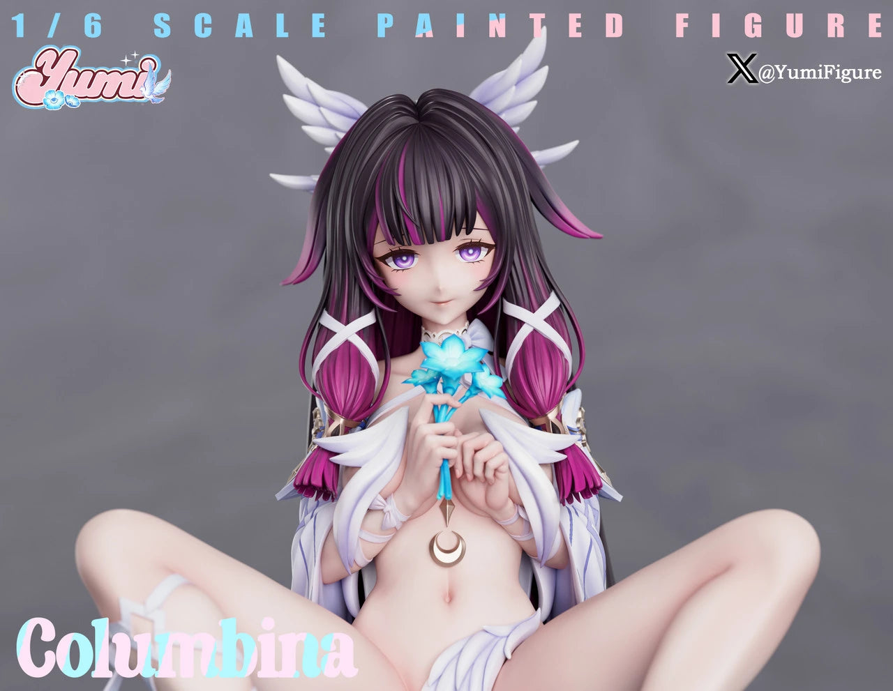 Preventa Resina Columbina Figura Genshin Impact Yumi Figure Estudio