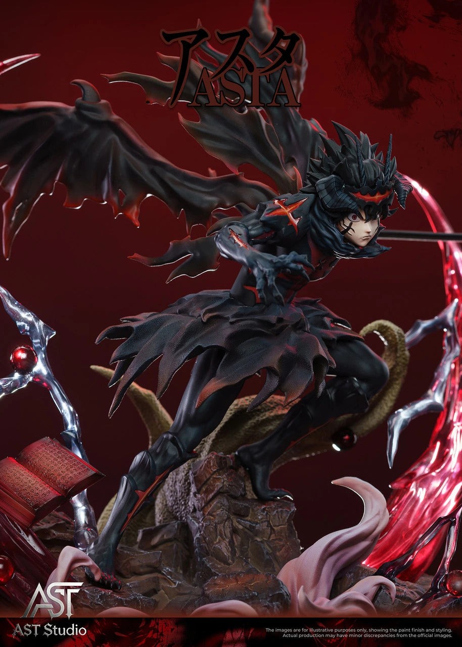 Preventa Resina Asta Figura Black Clover AST  Estudio