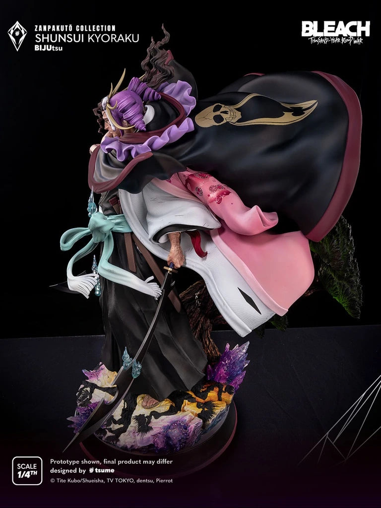 Preventa Resina Shunsui Kyoraku Figura Bleach Tsume Art (Licencia) Estudio