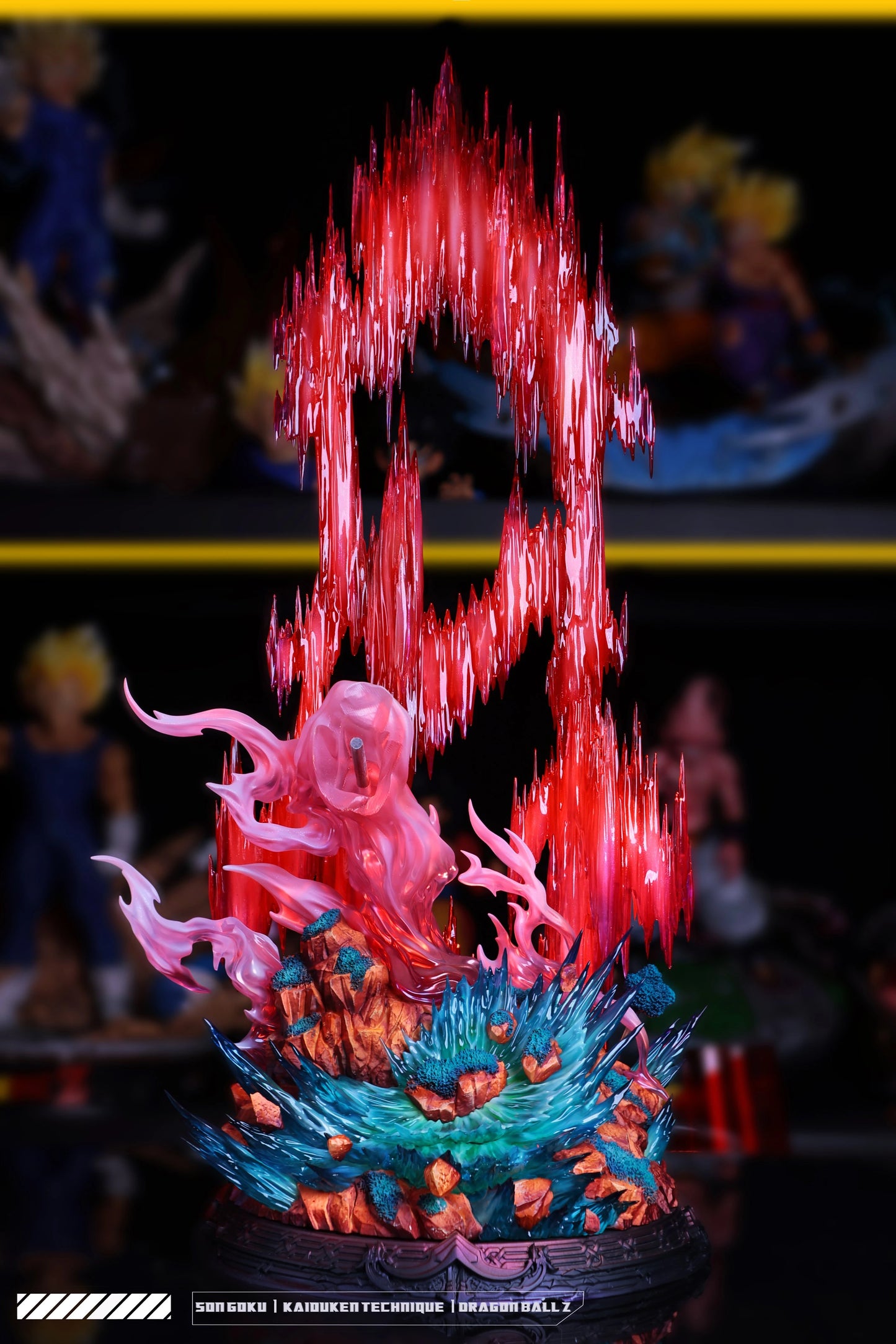 Preventa Resina Goku "Kaioken" Figura Dragon Ball Yun Qi Estudio