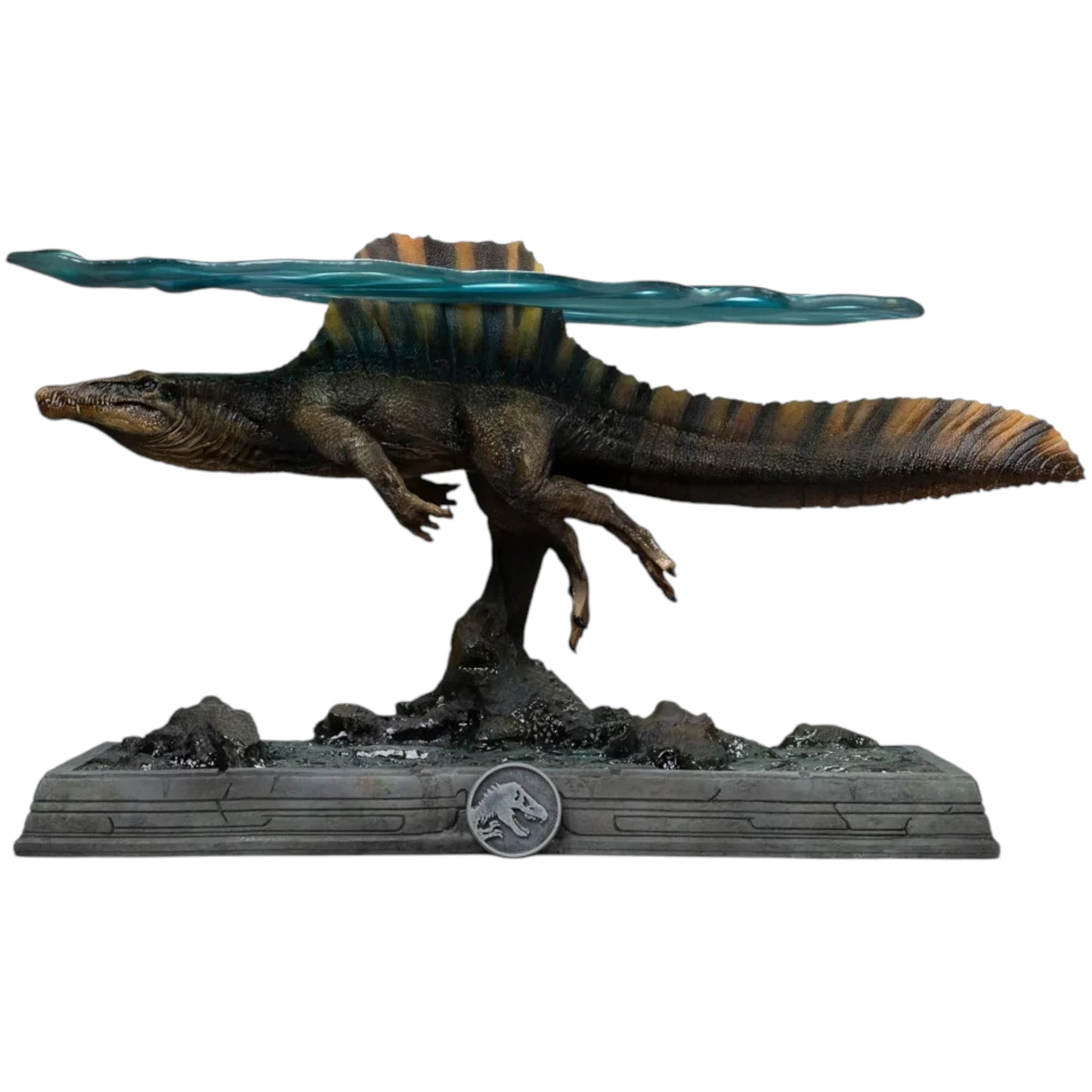 Preventa Resina Spinosaurus Figura Jurassic World: Renace  Iron (Licencia) Estudio