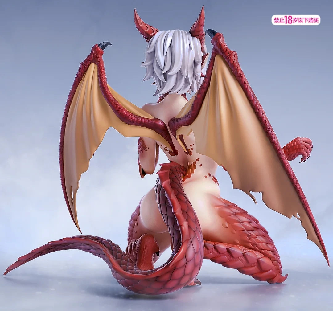 Preventa Resina Dragon Girl Figura Original Series Liang Ri Estudio