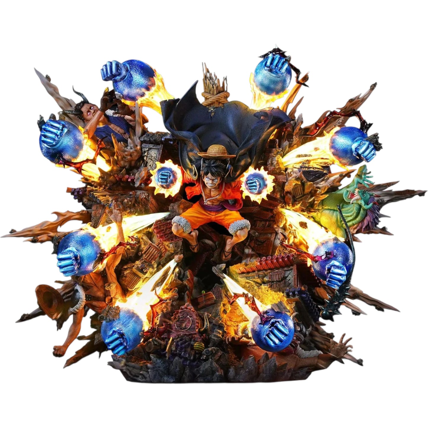 Preventa Resina Monkey D. Luffy "Gear 3" Figura One Piece More Fun & Monkey D. Estudio