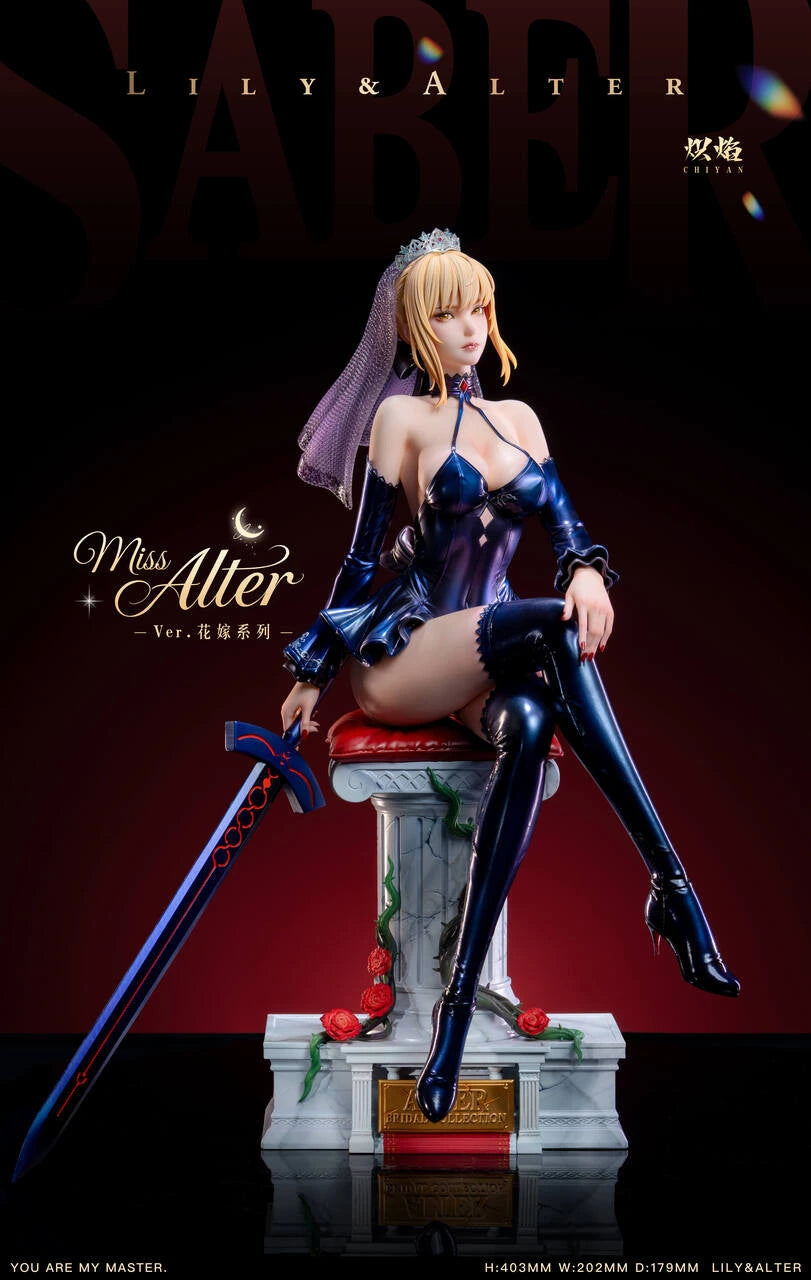 Preventa Resina Lily o Saber Figura Fate/Stay Night ChiYan Estudio