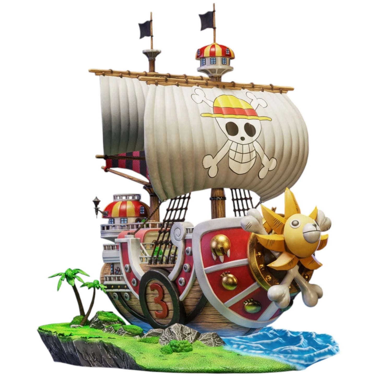 Preventa Resina Thousand Sunny Figura One Piece Qi Hang Estudio