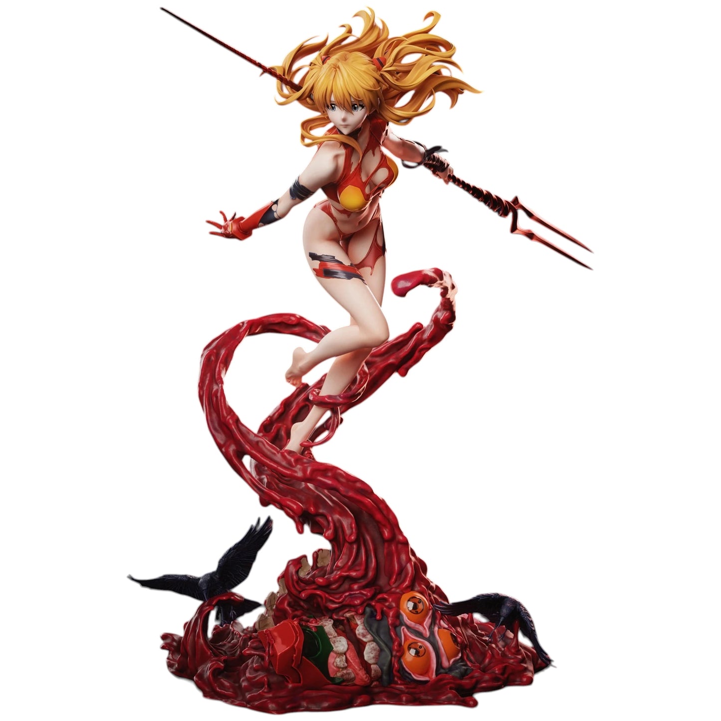 Preventa Resina Asuka Langley Figura Evangelion Cast Design Estudio