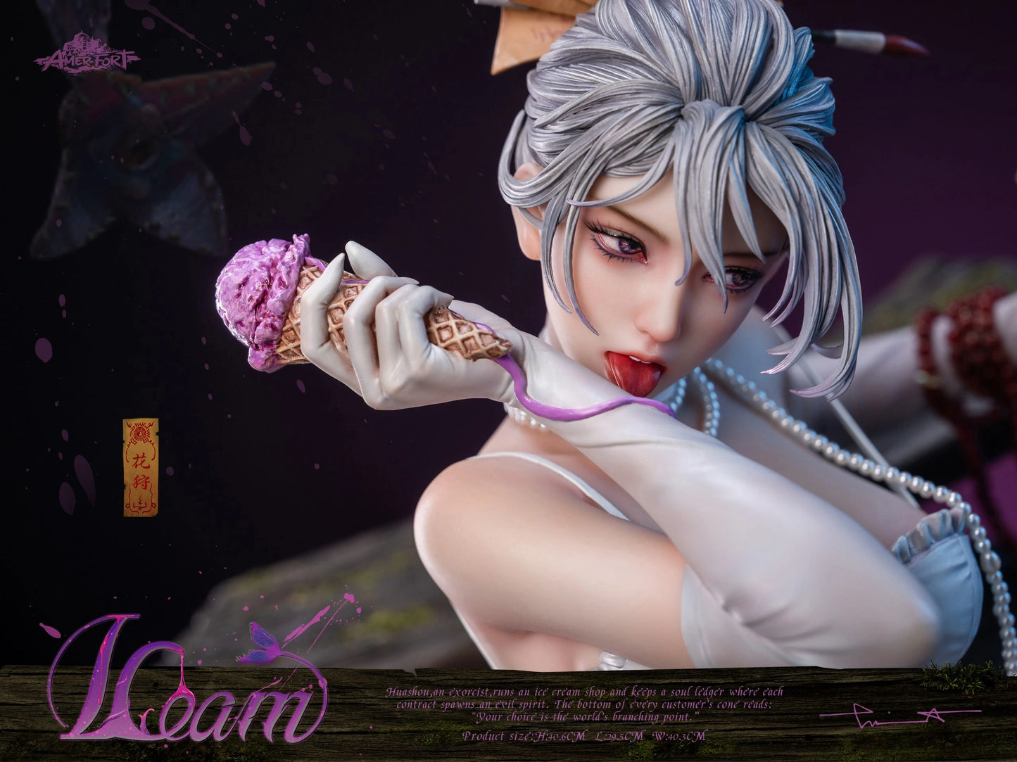 Preventa Resina ICream Figura Original Series PIJI & Amefort (Licencia) Estudio