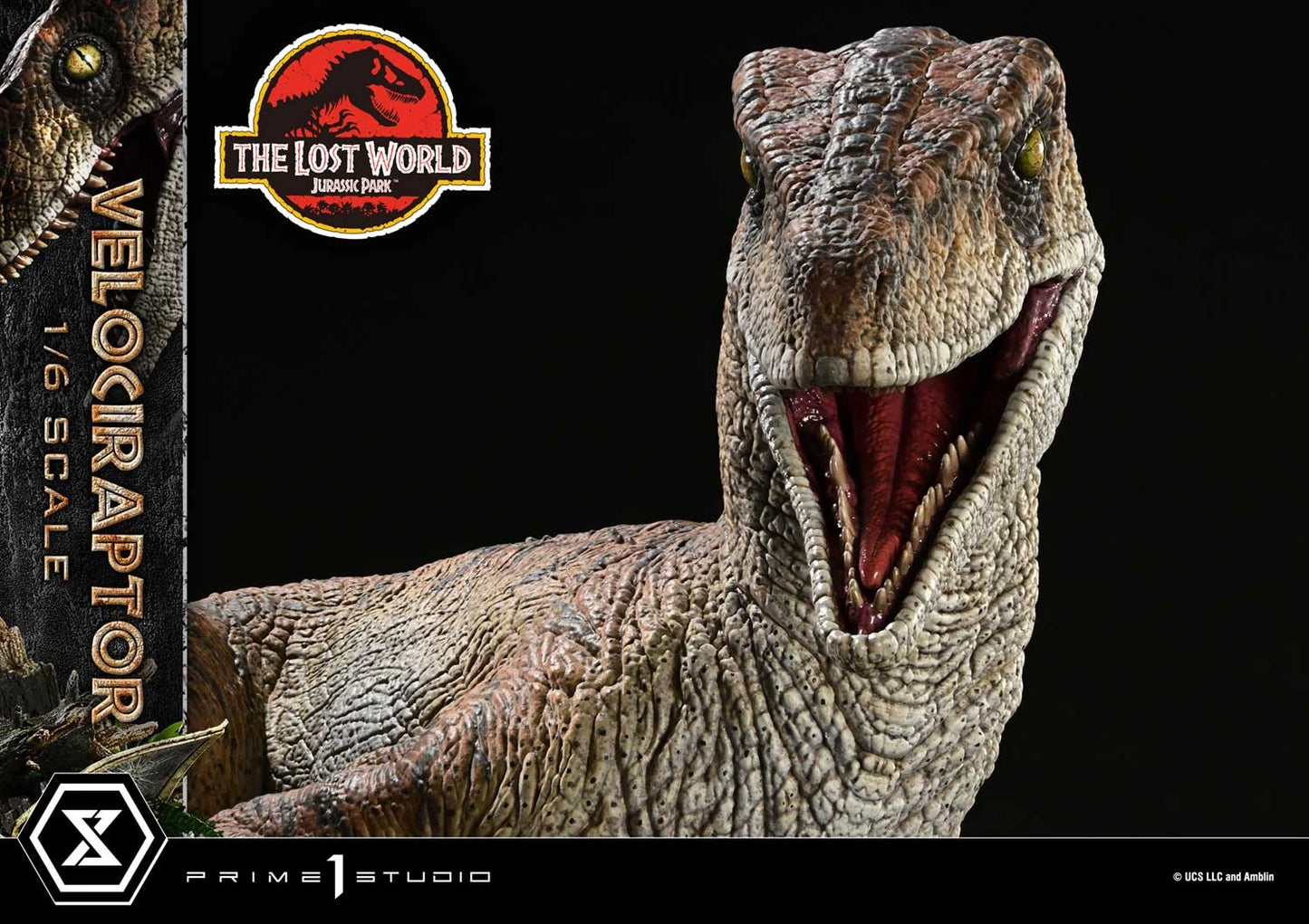Preventa Resina Velociraptor Figura El mundo perdido: Jurassic Park  Prime 1 (Licencia) Estudio